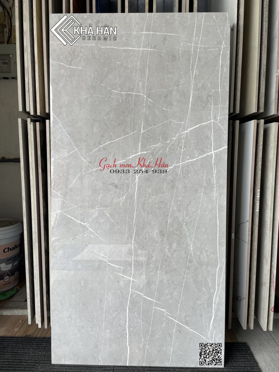 gạch bóng kiếng màu xám 60x120 ấn độ giá rẻ