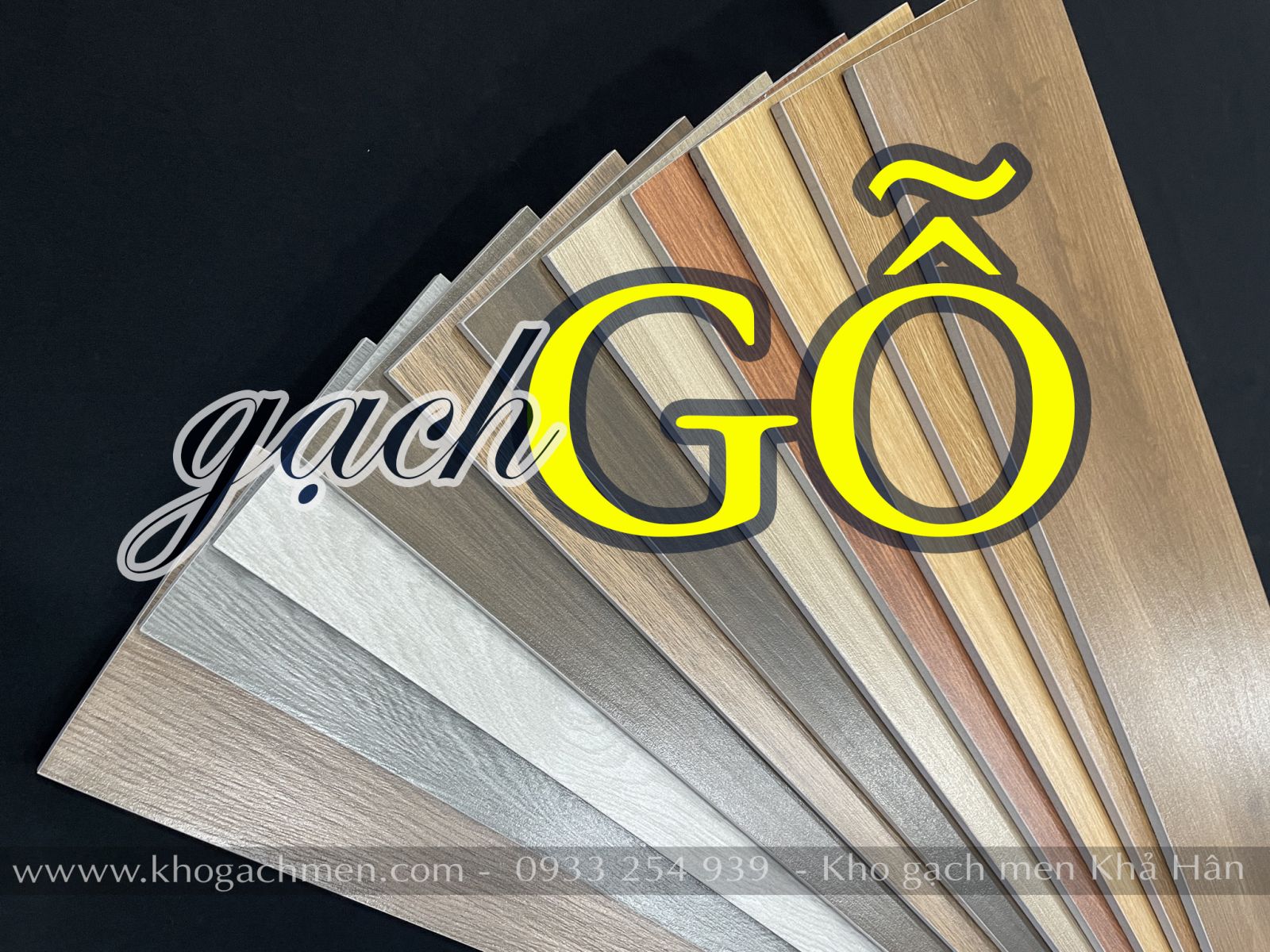 Gạch giả gỗ mới nhất 2025