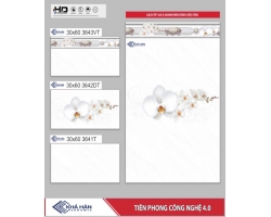 GẠCH ỐP TƯỜNG 30X60 3643T