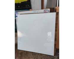 Gạch lát nền bóng kiếng 60x60 trắng vân mây giá rẻ