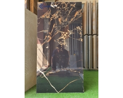 GẠCH ẤN ĐỘ 60X120 ĐEN VÂN CAM KH0862T